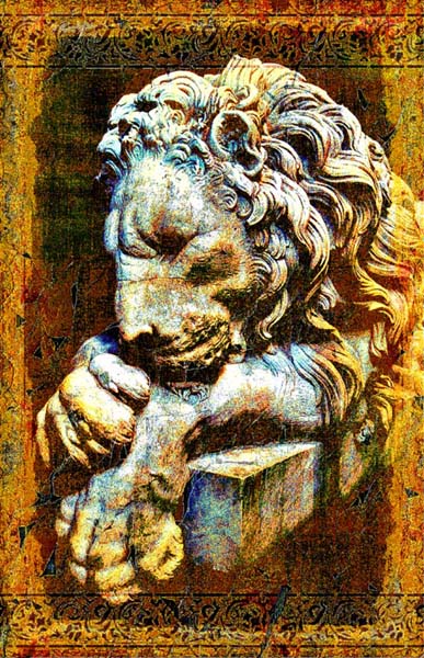 Chatsworth lion